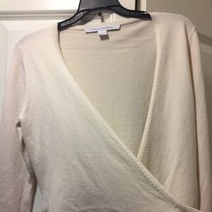 Diane von Furstenberg wrap sweater